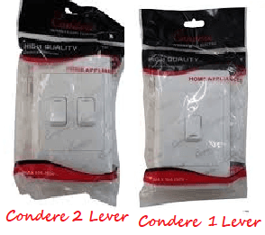 Condere Wall Switch White