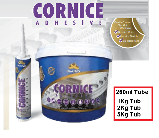 Bound Cornice Adhesive