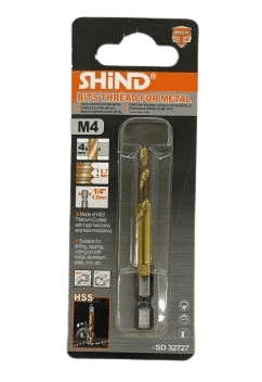 Shind Drill Bit Metal for Thread
