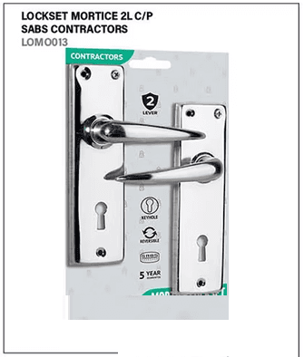 Legend 2 Lever Door Lock SABS Contractors