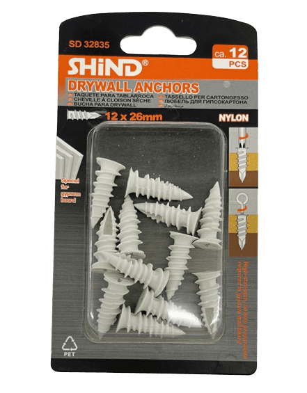 Shind Dry Wall Anchors