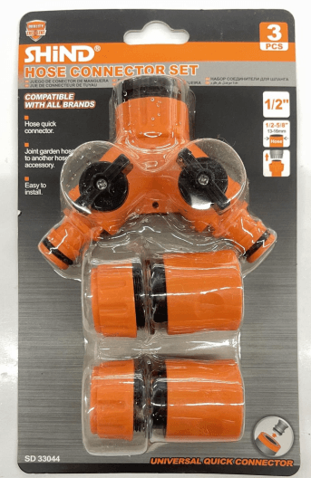 Shind Hose Connector Set 3 Pec