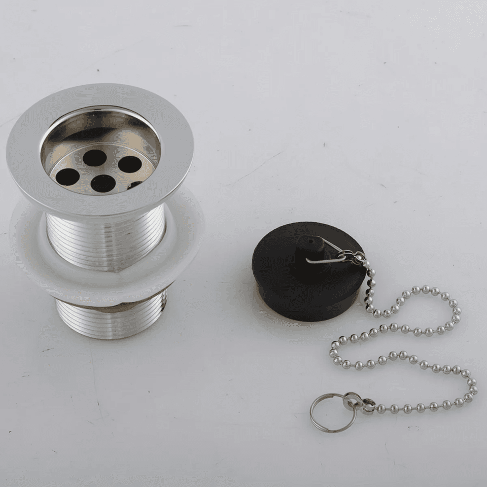 Basin Waste Without Overflow Hole