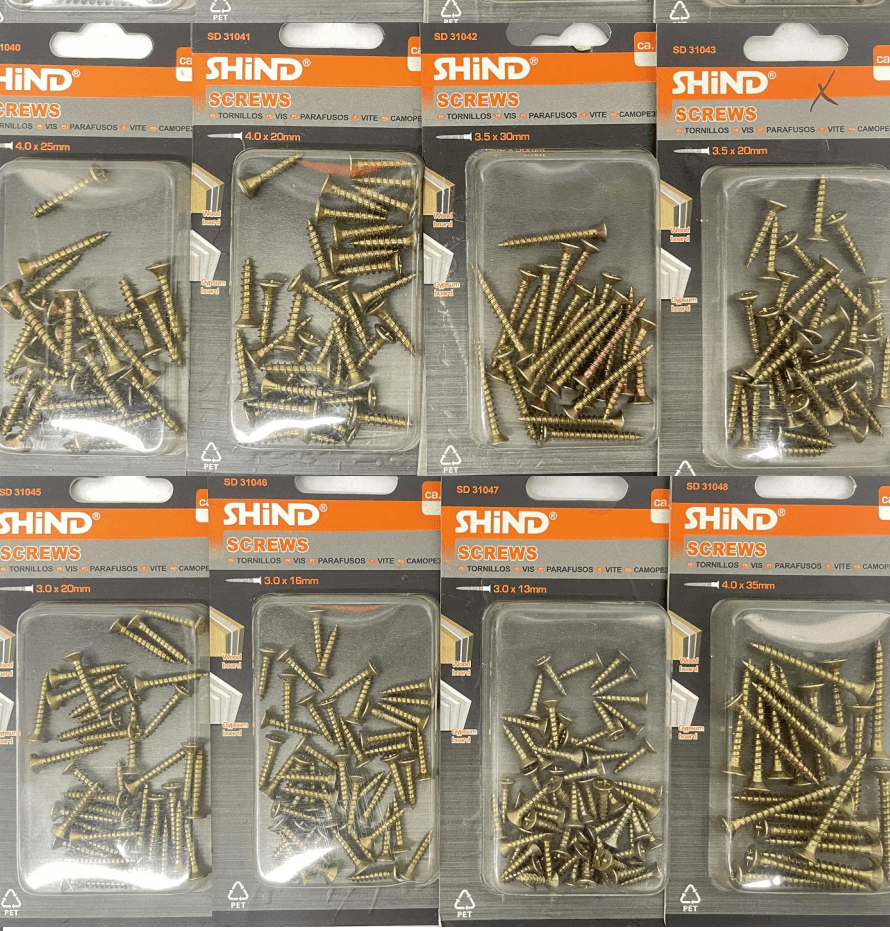 Shind Pozi Screws