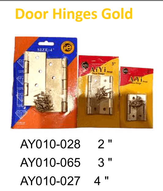 Door Hinges Golden