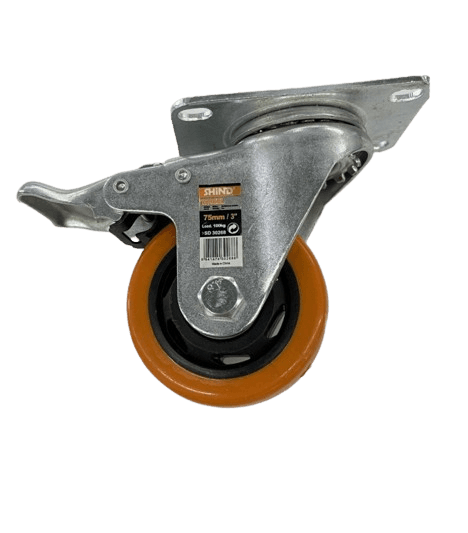 Shind Orange Wheel With Stop