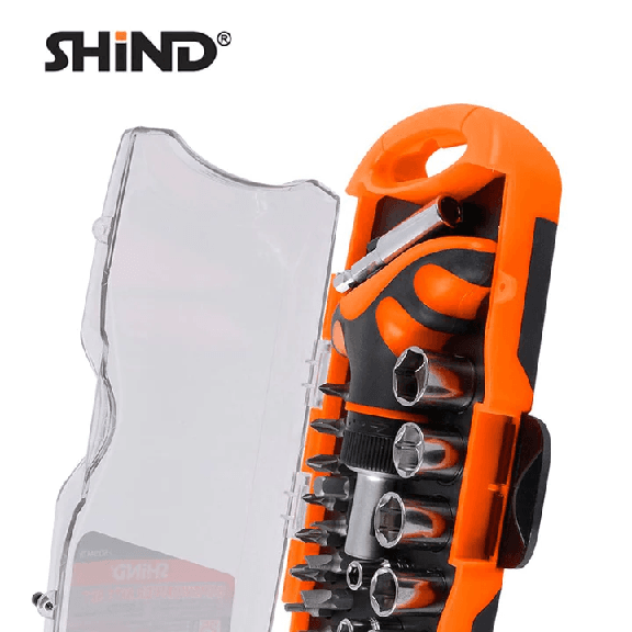 Shind 25 Pcs Screwdriver Socket-Bit Set