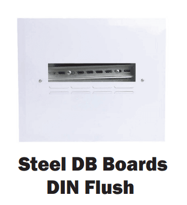 DB Board Flush DIN Metal Tray Box