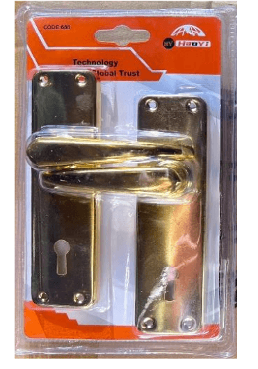 Door Lock Mortice Gold 687