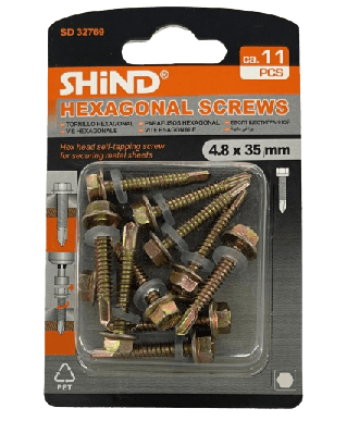 Shind Hexagonal Screws