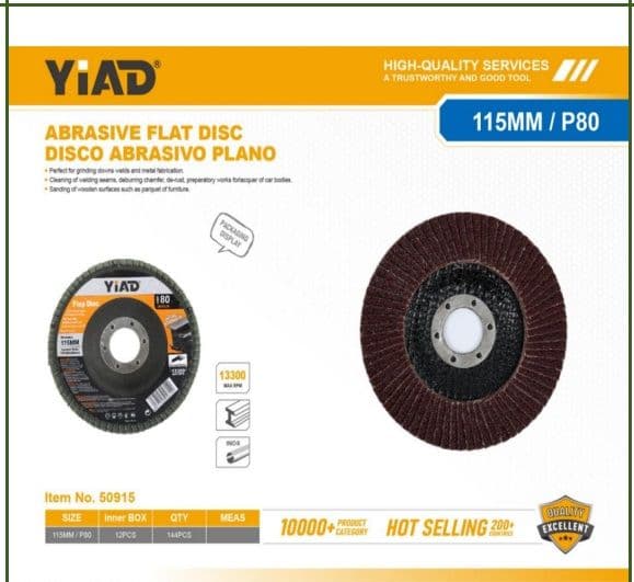 YIAD Flap Disc 115-P80