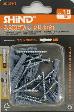 Shind Screw + Plugs