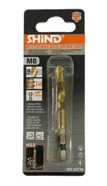 Shind Drill Bit Metal for Thread