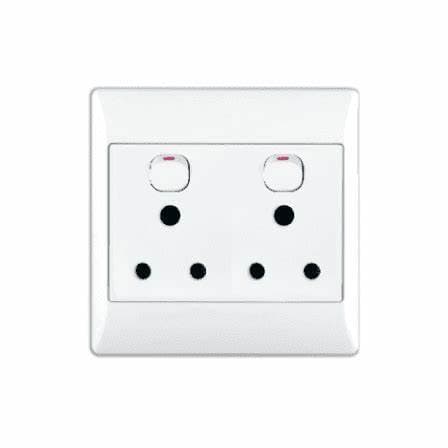 Redisson Wall Switch Socket Double