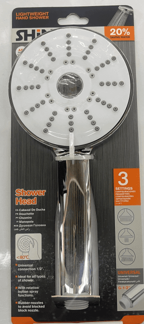 Shind-Shower Head 4 Settings SD35014