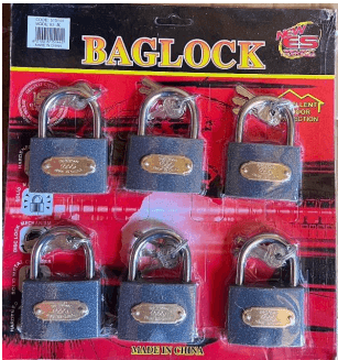 Iron Padlock 6s Packet-63mm - (515144)