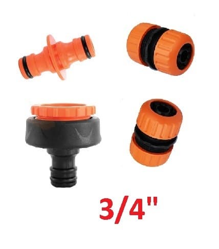 Shind Hose Pipe Connectors 3/4"- 4s Set