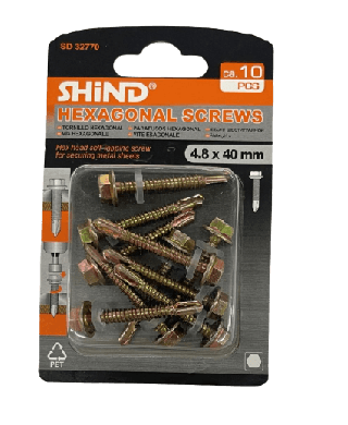 Shind Hexagonal Screws