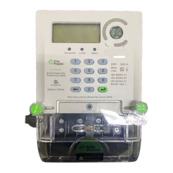 Citiq Prepaid Electrical Sigle Phase Meter