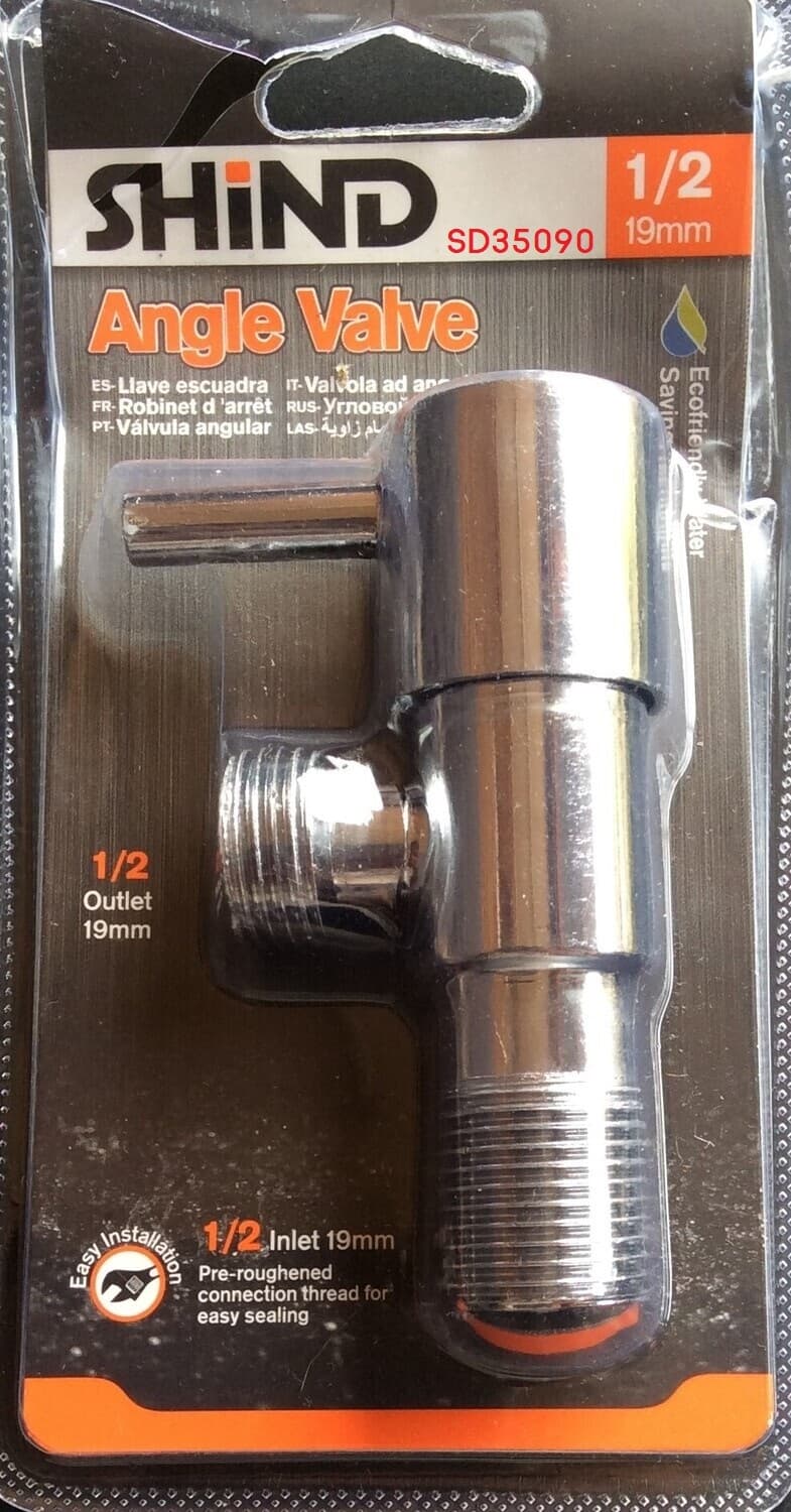 Shind Angle Valve 1/2 with Handle