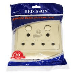 Redisson Wall Switch Socket Double