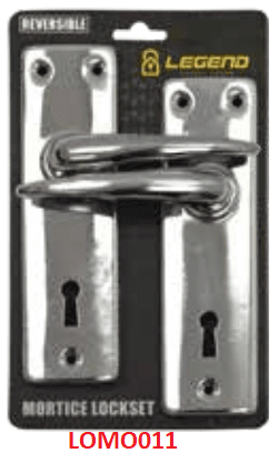 Legend Mortice Lockset 2L Chrome Plated