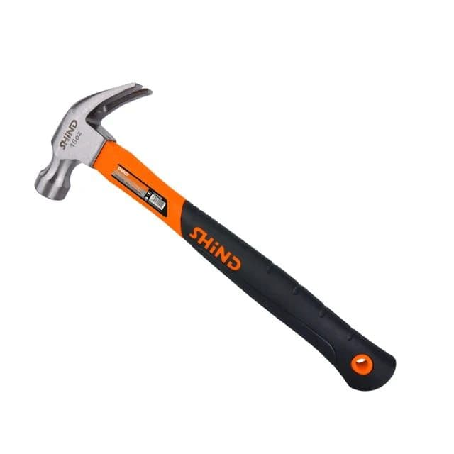 Shind Hammer Claw Fiberglass Handle