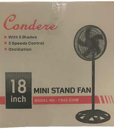 Condere Mini Stand 18" Fan