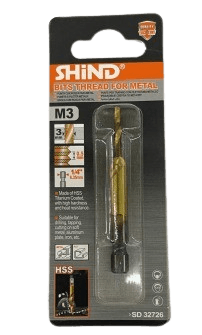 Shind Drill Bit Metal for Thread