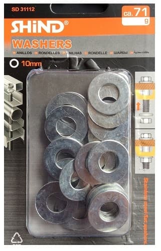 Shind Round Washers