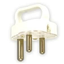 Redisson Plug Top 3 pin White (M-10D)