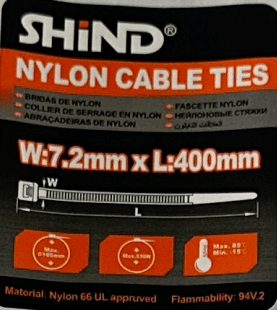 Shind Nylon Cable Ties