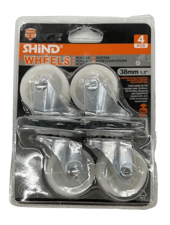 Shind Wheel 38mm-1.5" Pack 4's