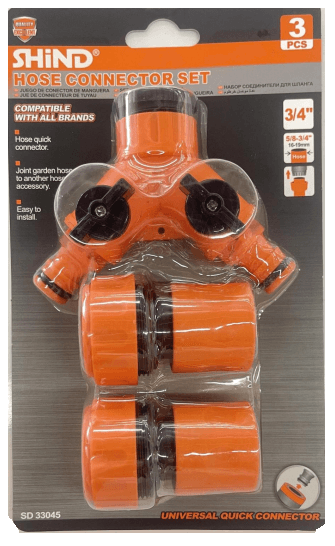 Shind Hose Connector Set 3 Pec