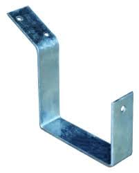 Galvanized Gutter Bracket Square Budget 100 X 75mm