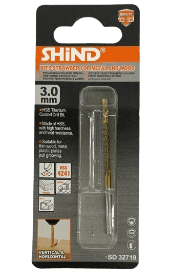Shind Drill Bit Metal for Wood and Steel