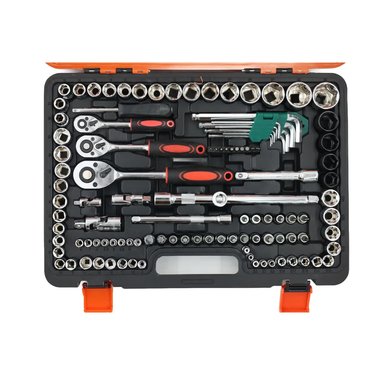 AIYI Socket Set 150 Pcs 1/2 and 1/4