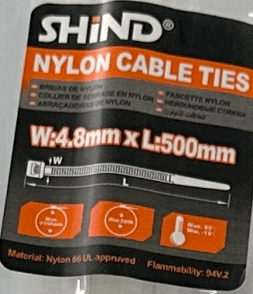 Shind Nylon Cable Ties