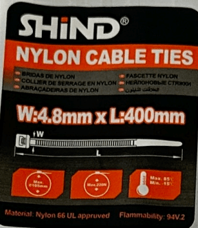Shind Nylon Cable Ties