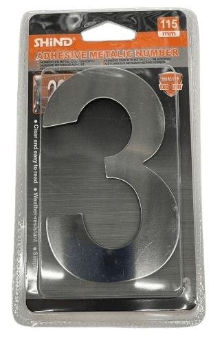 Shind Adhesive House Numbers