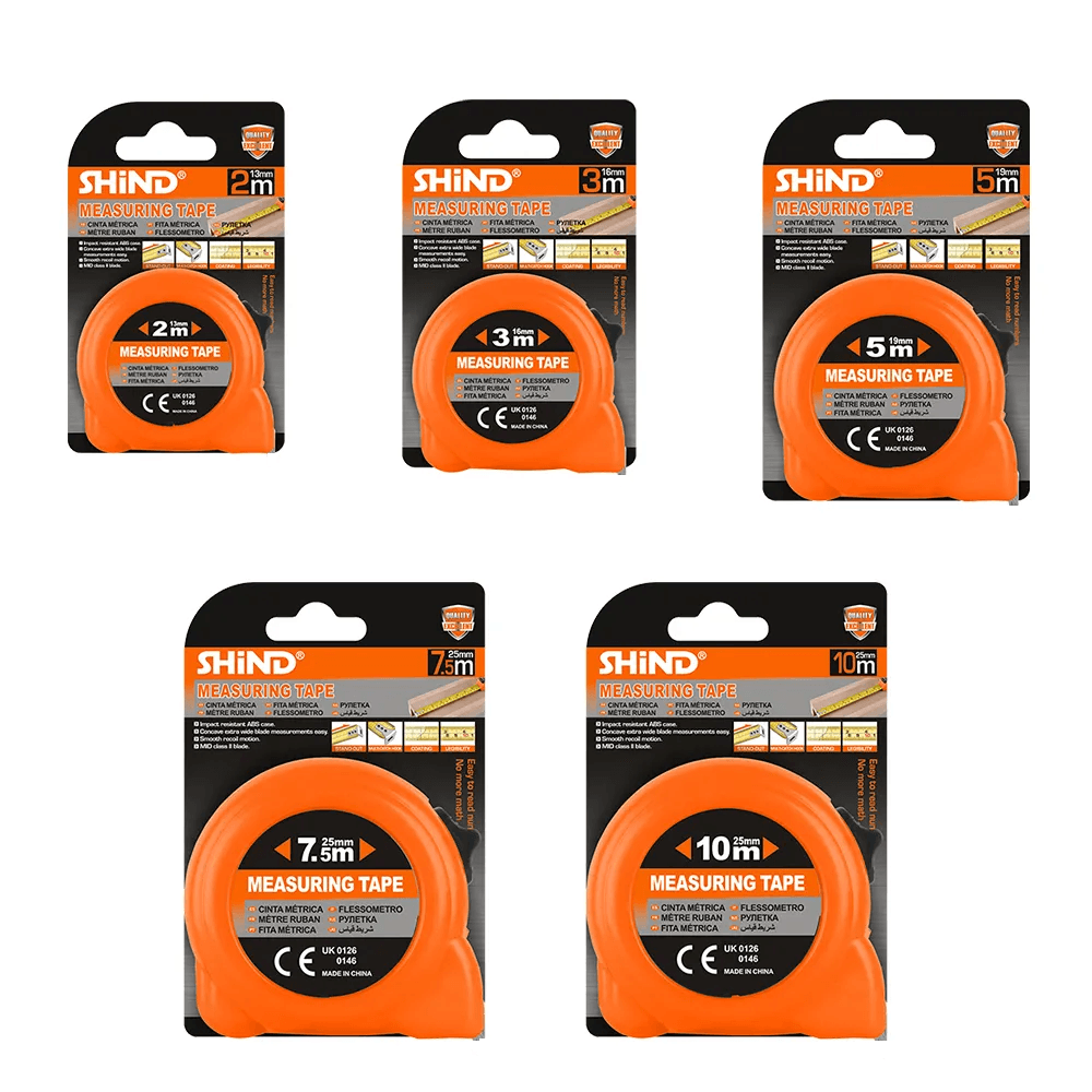 Shind Measuring 25mm High-Quality Durable Tape