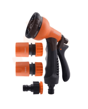 Shind Spray Nozzle Set Hand Soft Trigger 1/2X3/4" 4 Pcs