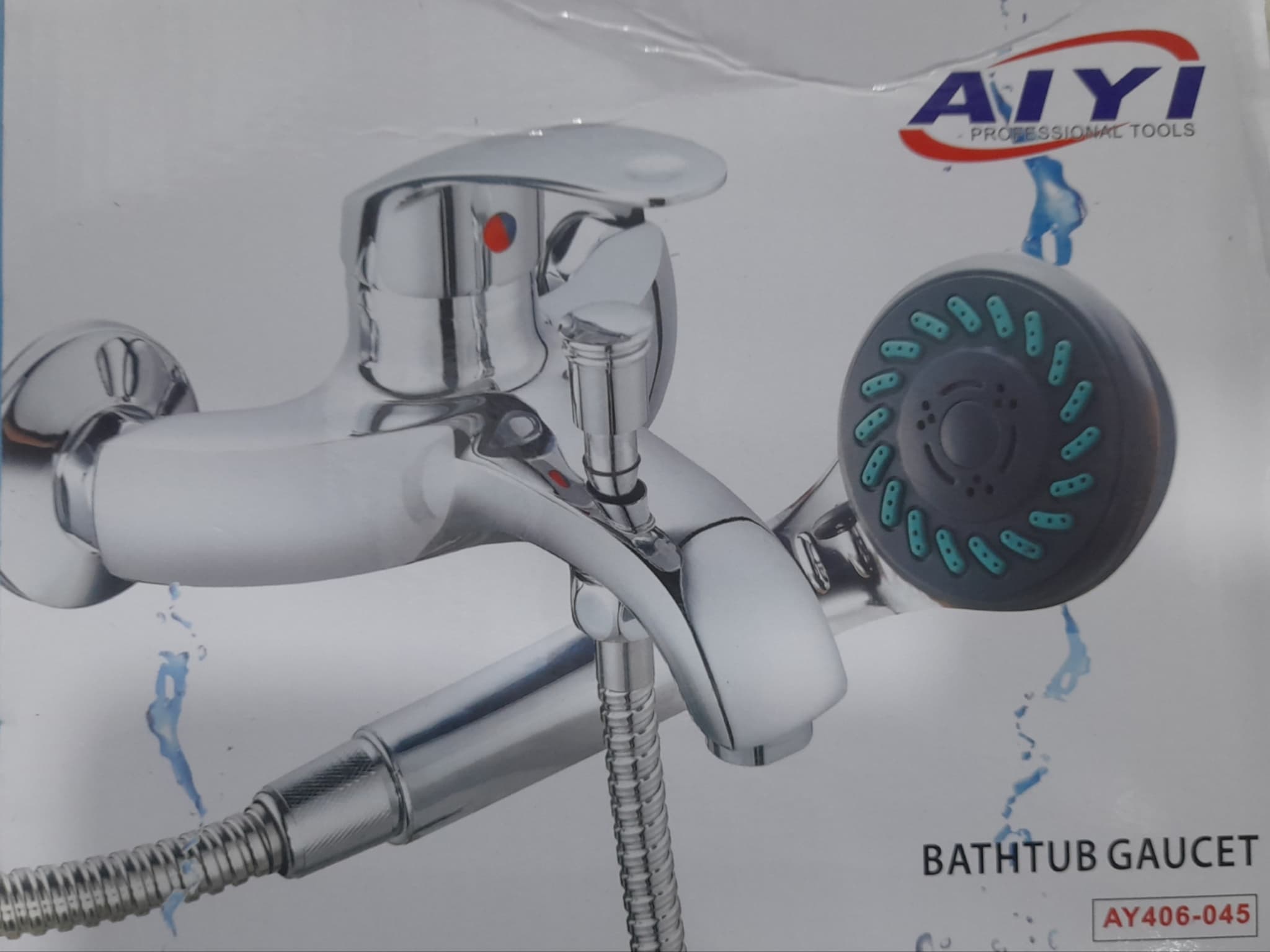 Bathtub Faucet With Hand Shower-AY406-045