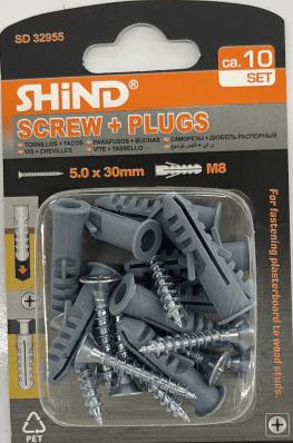 Shind Screw + Plugs