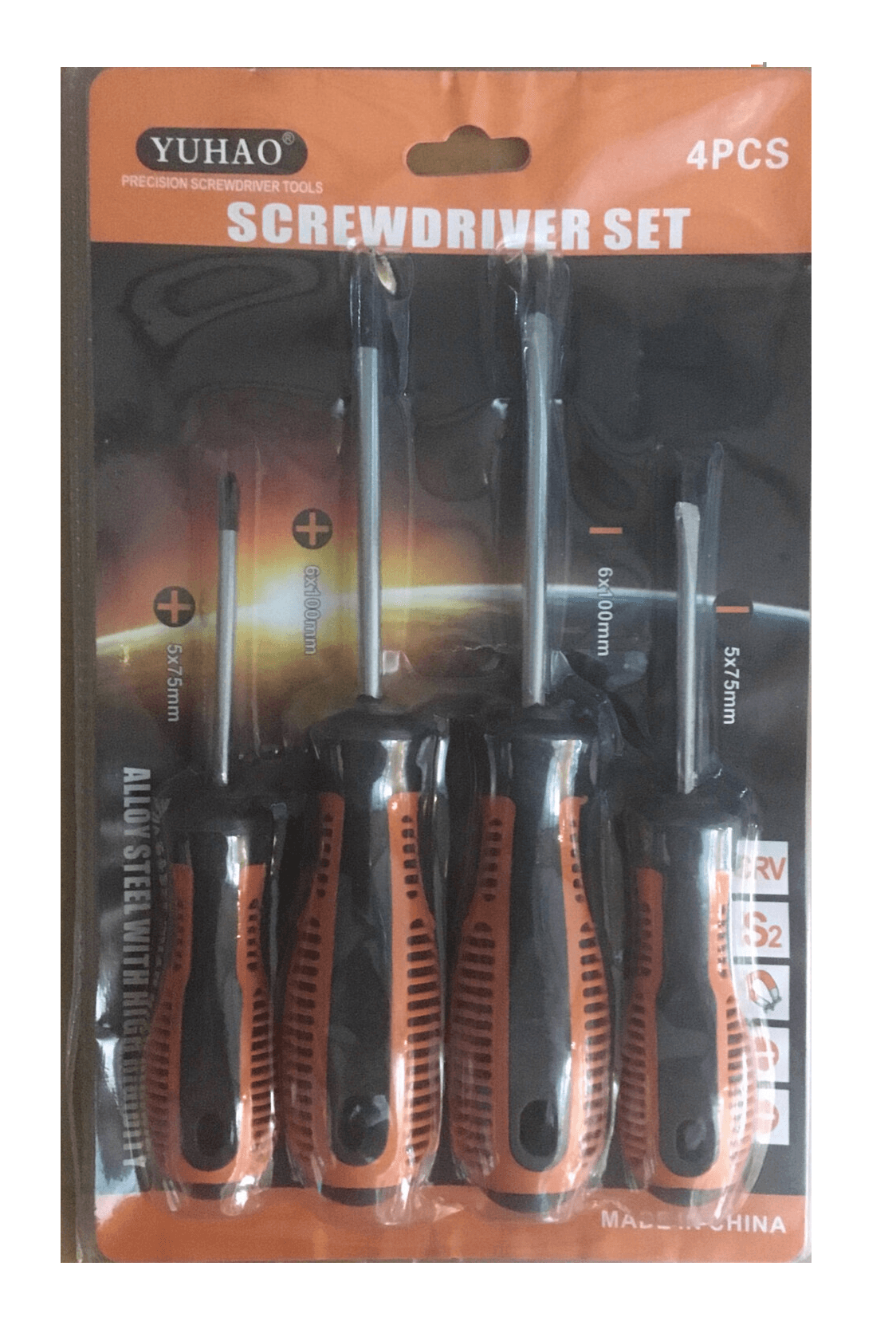 Yuhao Screwdrivers 4 Pcs