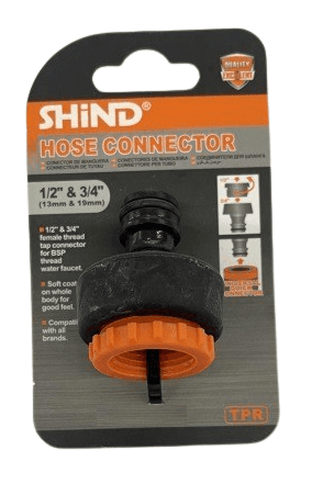 Shind Hose Pipe Connector Reducer 1/2" x 3/4"