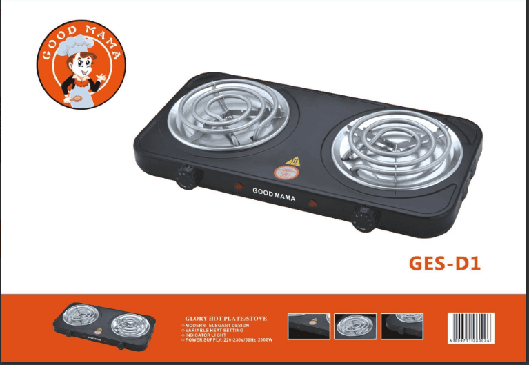 Good Mama Electric Stove Spiral 2 Plate Indicator light-D1