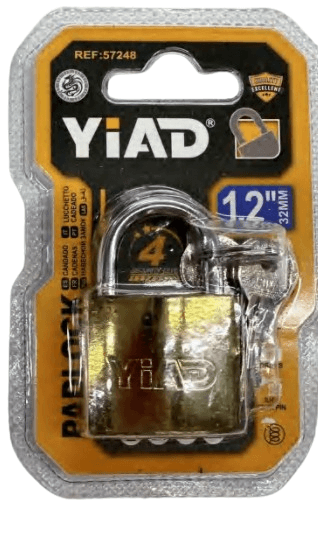 YID Padlock Gold 32mm