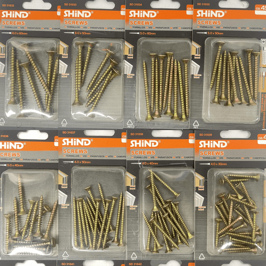 Shind Pozi Screws