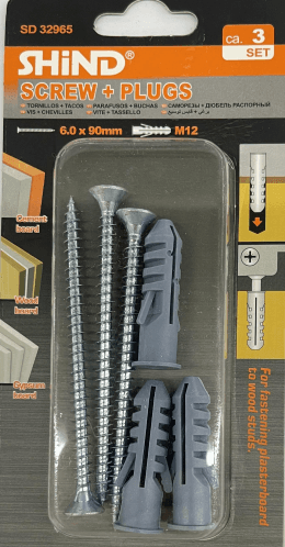 Shind Screw + Plugs